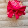 Hello Kitty Sanio Sakura Kimono  pink floral  Mini approx. 14 cm. Used please see photos Image 7