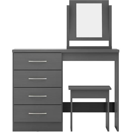 Modern Dressing Table Set With Mirror Multiple Colours Available (free Postage)