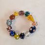 Vintage Hand Blown Venetian Glass Bracelet Image 2