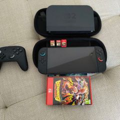 Nintendo Switch 2 bundle - Console, Pro Controller, Case and Games