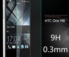 9H Tempered Glass Screen Protector for HTC ONE M8 - FREE POSTAGE