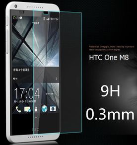9H Tempered Glass Screen Protector for HTC ONE M8 - FREE POSTAGE