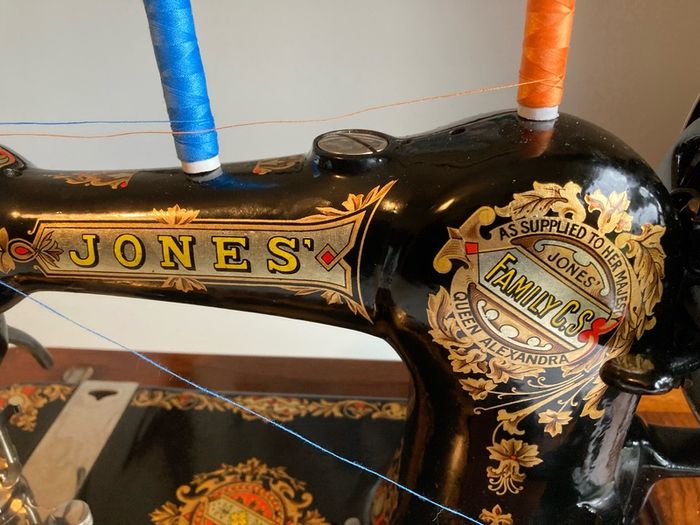 Jones Hand cranked Sewing Machine