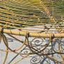 Vintage French Wrought Iron Garden Table Image 5