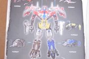 Power Rangers Colossal Megalord Action Figure 2017 Pre-owned Power Rangers Colossal Megalord Action Figure 2017. The combined five Battle Zord Rangers that make up the Megalord are Red Ranger (42556), Black Ranger(42561), Blue Ranger (42562), Yellow Range