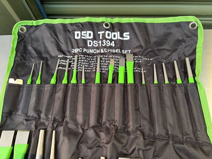 28 Piece Punch & Chisel Set