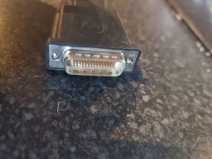 DMS-59 to dual DVI