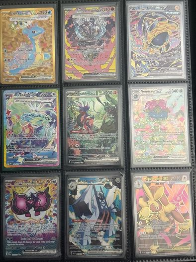 pokemon cards EX tons of hits