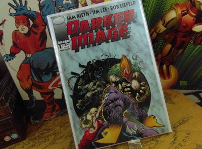 Darker Image ! One Shot ! Previews for The Maxx, Bloodwulf, and Deathblow ! First appearance of The Maxx ! 1993 ! by Image !