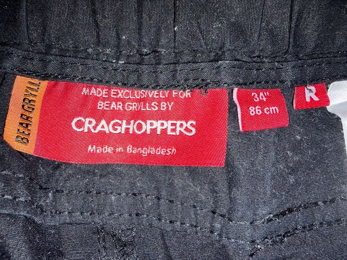 Bear Grylls Craghoppers 34 inch waist. Regular Length.