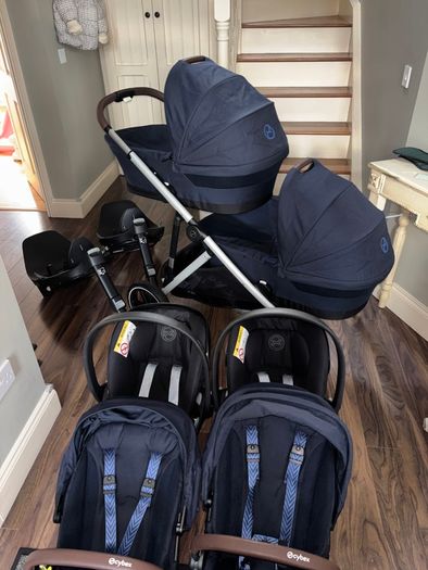 Cybex gazelle s double Travel system