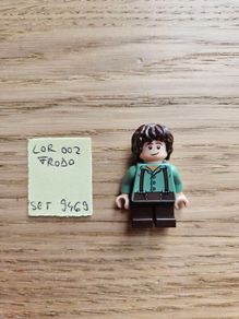 lego lor002 frodo, set lord of the rings 9469
