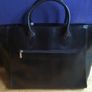 Vintage TEXIER Leather Briefcase Tote Bag Image 2