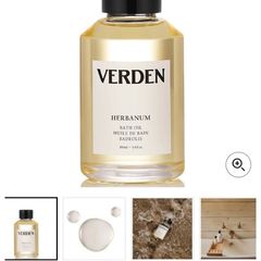 Luxury Verden Bath Oil 100ml Brand New