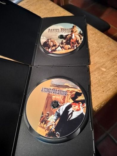 Dvds new never used. Daniel Boone,A time for Dying.