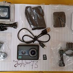 Kaiser Baas X2 HD Action Camera & all Accessories ((Brand New))((Never Used))((16GB SD Card))