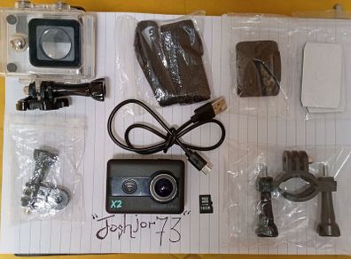 Kaiser Baas X2 HD Action Camera & all Accessories ((Brand New))((Never Used))((16GB SD Card))