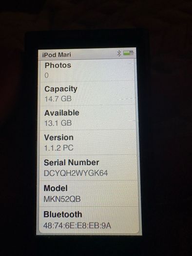 Apple iPod Nano 7th Gen 16GB