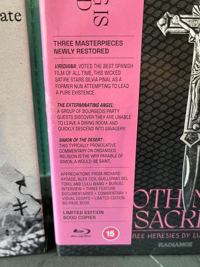 Radical Japan/Nothing is Sacred - 2 OOP Radiance Box Sets - Mint/Sealed