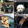 NEW SALE | Pet Car Booster Seat Breathable Waterproof Pet Dog Car Supplies Travel Pet Car Carrier Bag Seat Protector Cover with Safety Leash for Small Dogs Cats Puppy Image 2