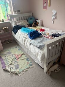 single bed with 2 mattresses