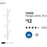 ikea tjusig hanger Image 2