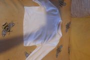 New white crop top