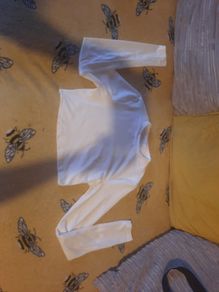 New white crop top