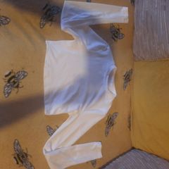 New white crop top
