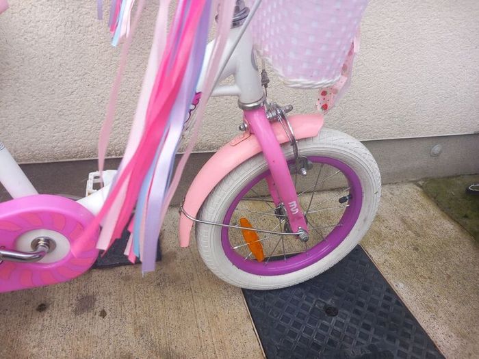 Kids chipmunk bike size 14 inch wheels
