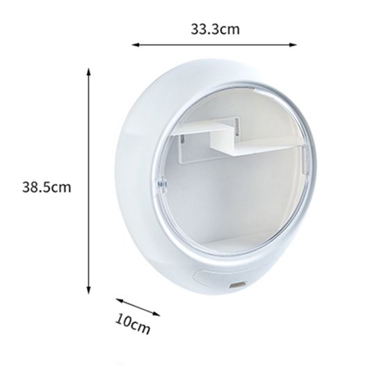 Dustproof & Waterproof Wall-mounted Cosmetic Organizer Storage Box