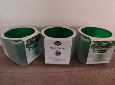 Till planter self watering herb pots x3