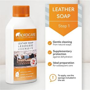 Nordicare Leather Soap 250ml