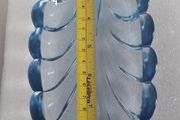 DISH - Art Deco - Blue Glass