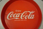 Original Vintage Coca-Cola tin waiters tray