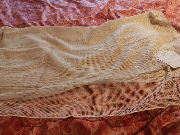vintage Nottingham lace