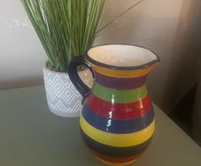 Hand Painted Milk Jug