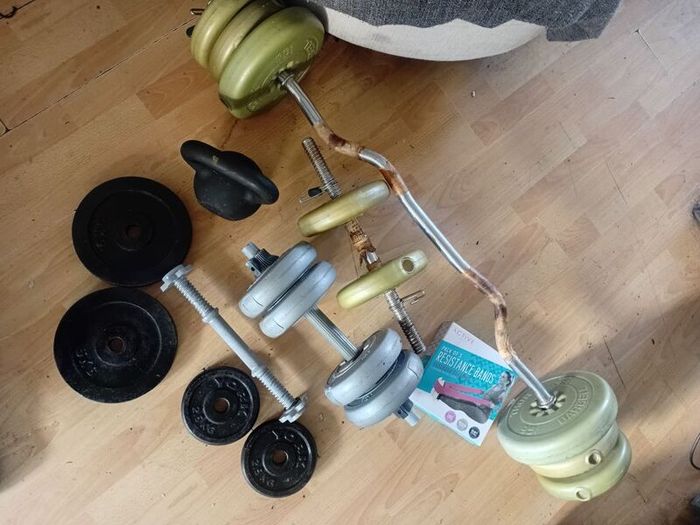Weights + Pro Power Bench Press (clear Out)