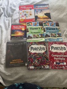 selection of secondary school books