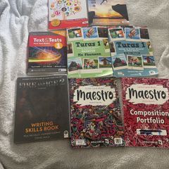 selection of secondary school books