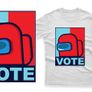 Among us game t-shirts impostor design  t-shirts for adults and kids Image 5
