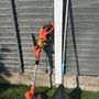Electric grass trimmer an edger