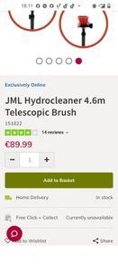 Window cleaner telescopic