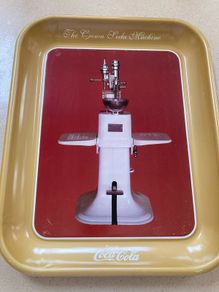 Coca Cola Metal Tray Rare