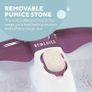 Bubblemate Foot Spa and Massager with Keep Warm Function, Soothing Soak Massage Nodes, Bubble Turbo Strip, Pedicure Pumice Stone (FREE POSTAGE) Image 2