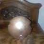 Arts & Crafts Brass & Copper Large Mushroom Shaped Salt & Pepper Shakers (Donegal, Makers Stamp) Image 7
