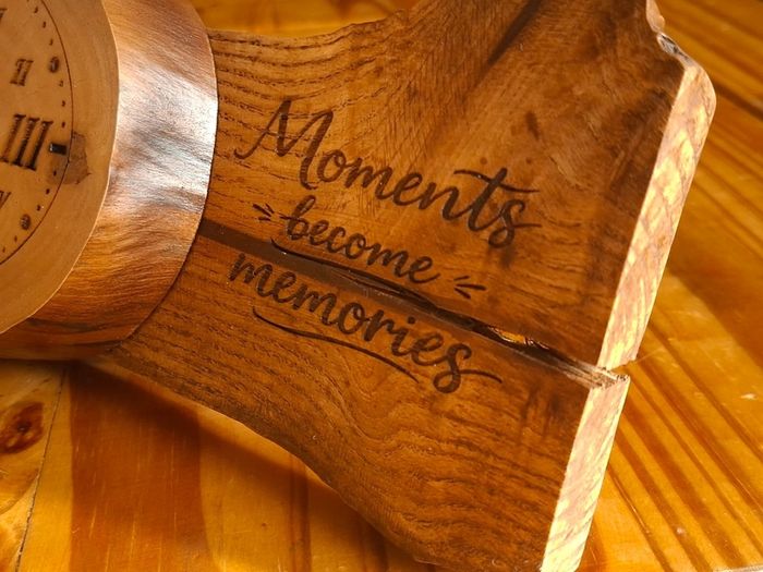 Handmade Wooden Clock