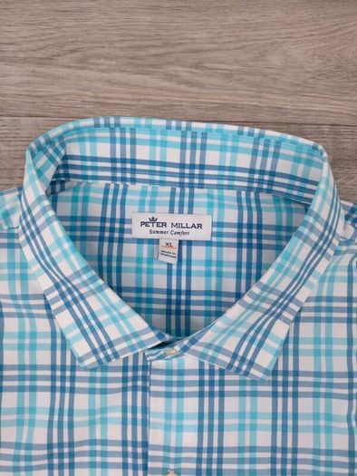 New Peter Millar Summer Comfort Performance Golf Shirt Mens XL RRP 148