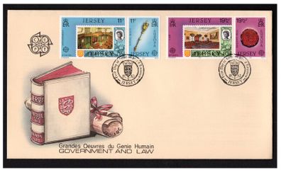1983 Jersey Europa (Great work of Human Genius) Stamps First Day Cover (FDC)