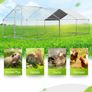 20 X 10 X 6ft Hen Run Pitched Free Roof Free Delievry Image 9